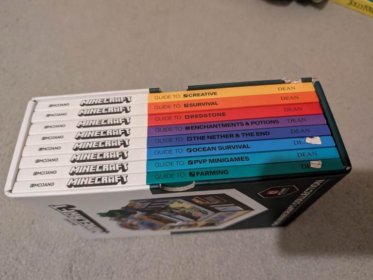 Minecraft Official Guide Collection 8-Book Set