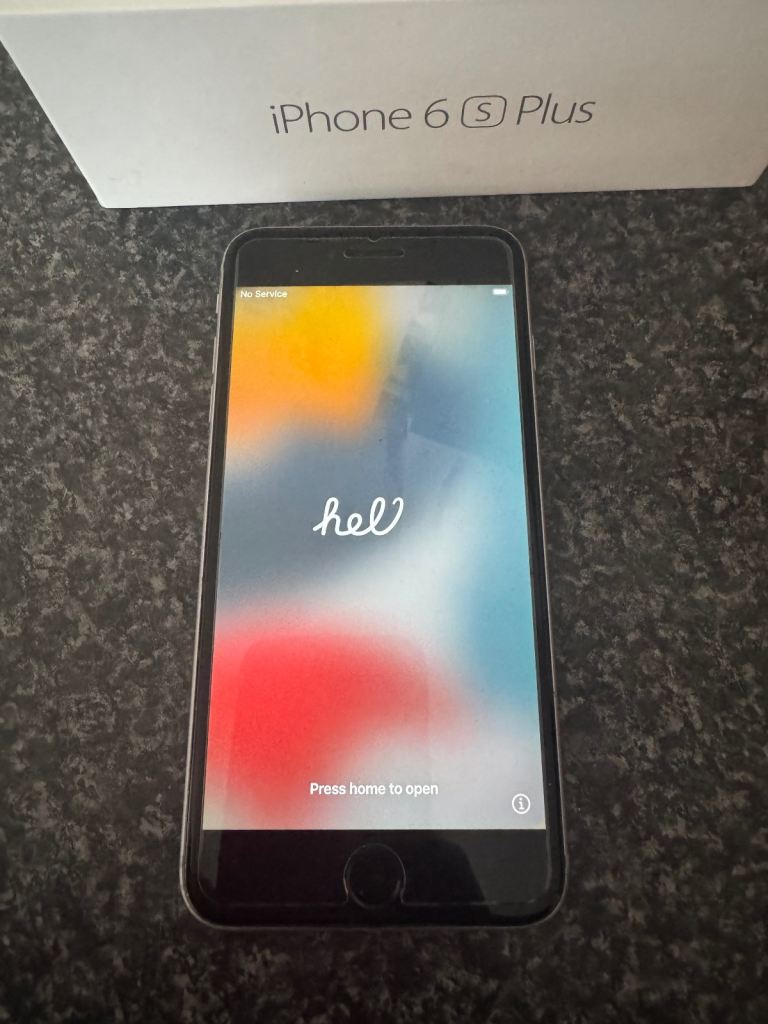 Iphone 6s plus silver