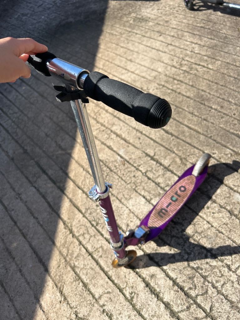 Micro Scooter – Purple, Good Condition