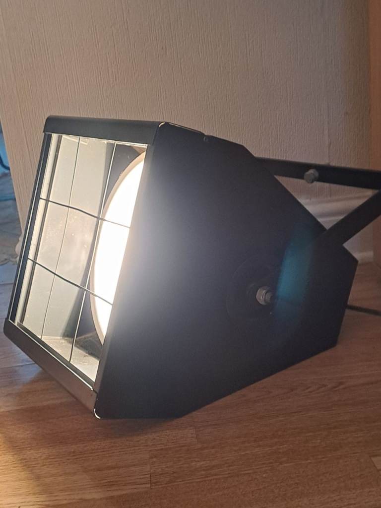 large original vintage theatre stage light with 500w lamp
