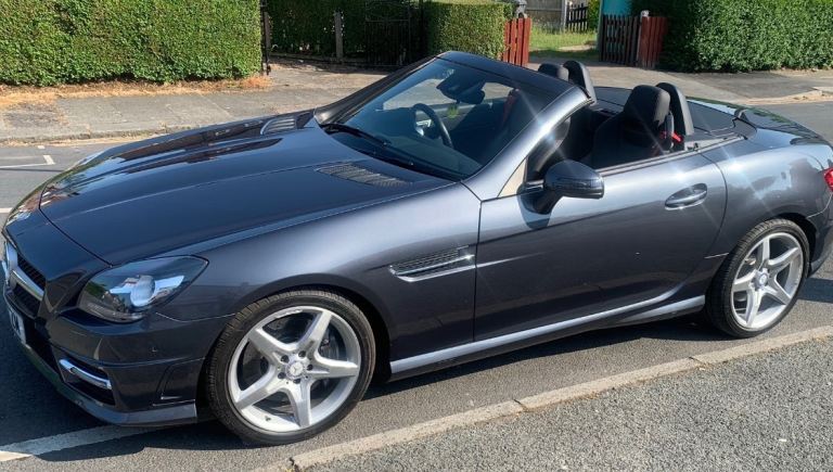 Mercedes-Benz, SLK, Convertible, 2015, Semi-Auto, 3498 (cc), 2 doors