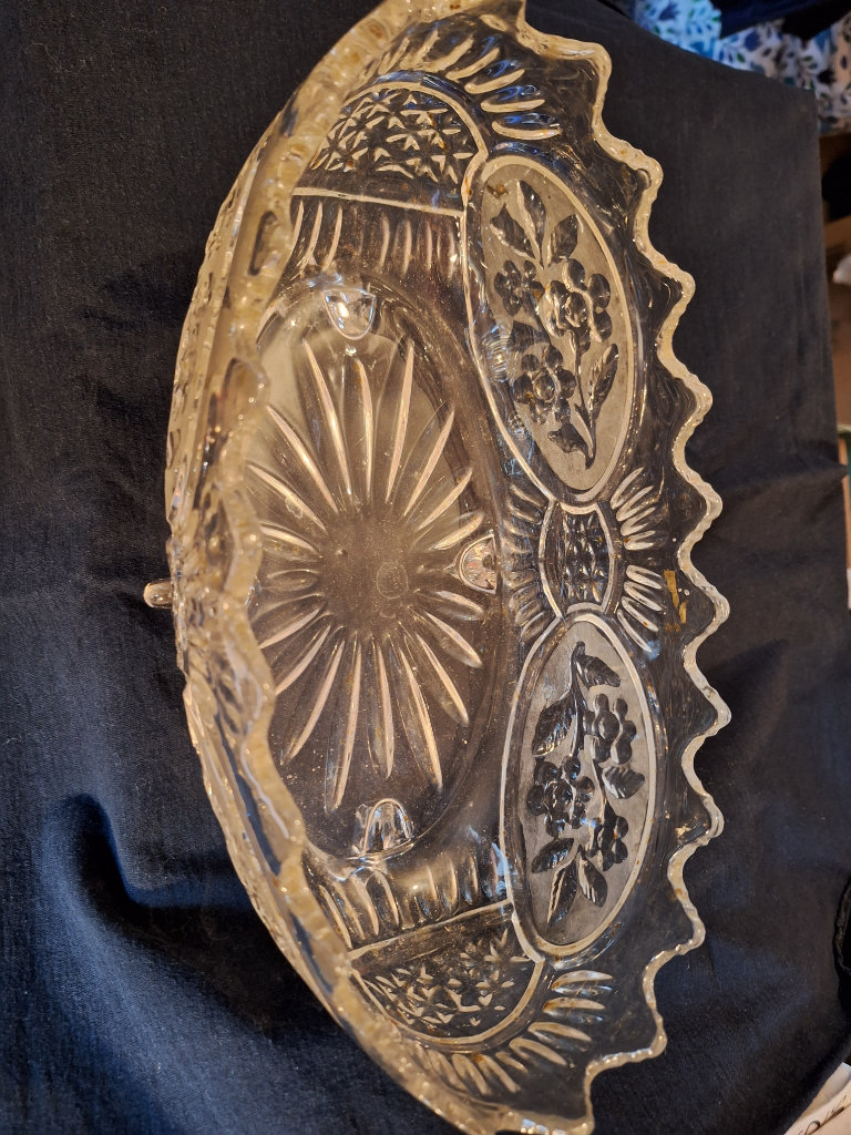 Antique fruit bowl