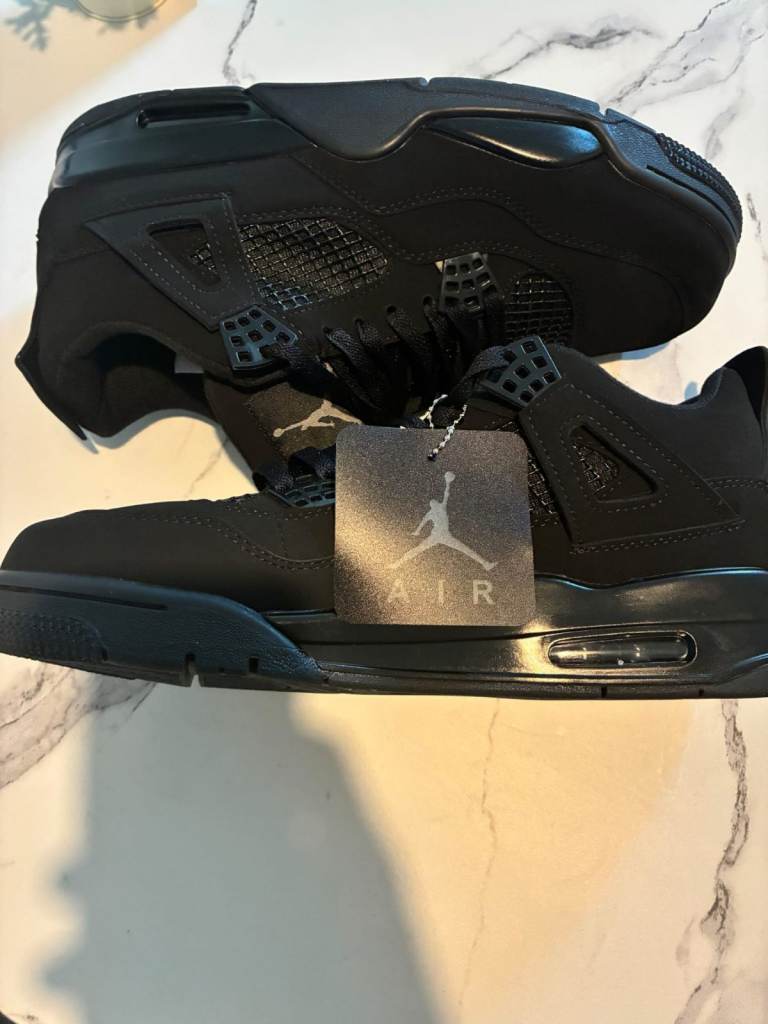Jordan  4S Black CAT-NEW  