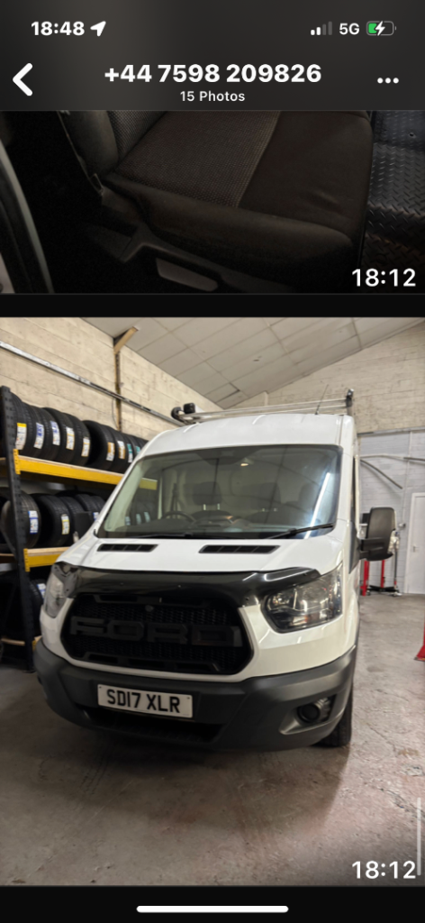 Ford, TRANSIT, Panel Van, 2017, Manual, 1996 (cc)