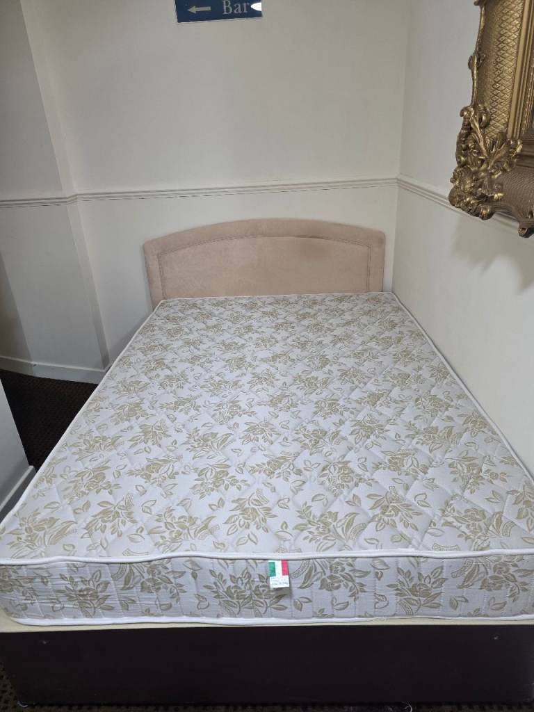 image for Double Bad Mattress And Headboard