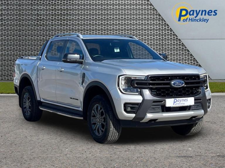 2023 Ford Ranger Wildtrak 4x4 Double Cab, 205ps Diesel Auto Iconic Silver