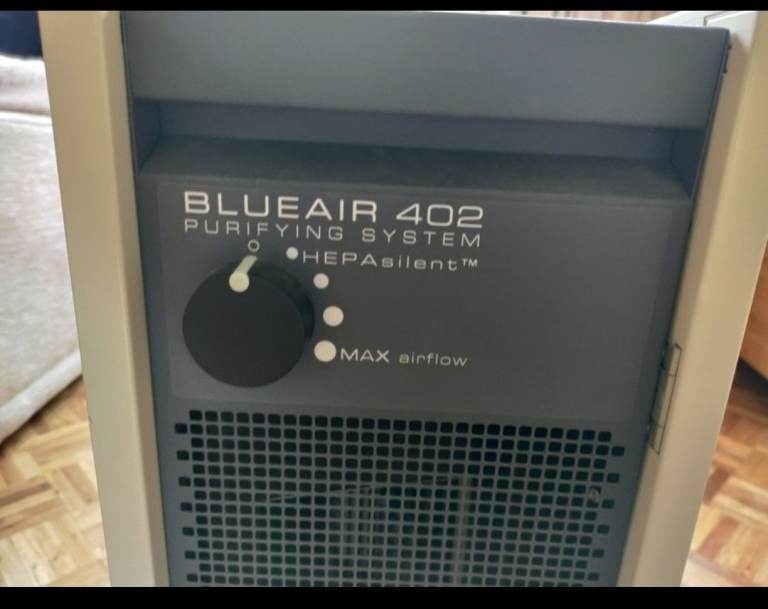 Blue Air 402 air purifier super efficient HEPA filter 