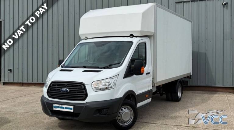 2015 Ford Transit 350 LUTON L4 DRW RWD 2.2 125 BHP Chassis Cab Diesel Manual