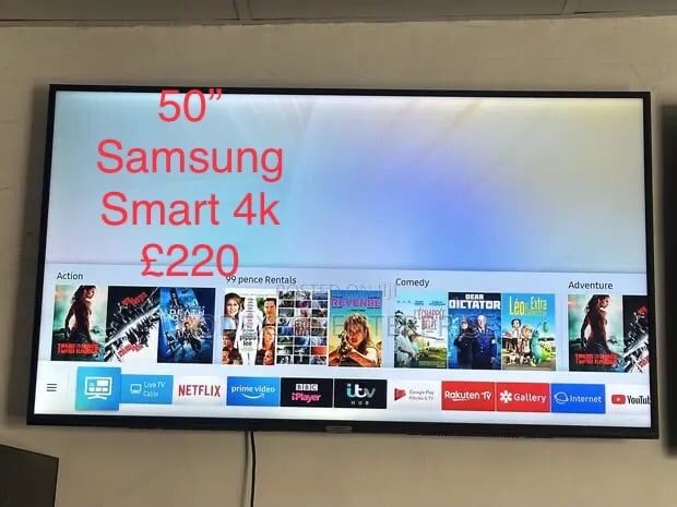 Samsung 4K smart tv 50”