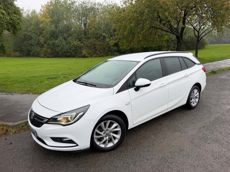 2019 19 VAUXHALL ASTRA 1.6 CDTI 136 DESIGN SPORTS TOURER WHITE ESTATE DIESEL