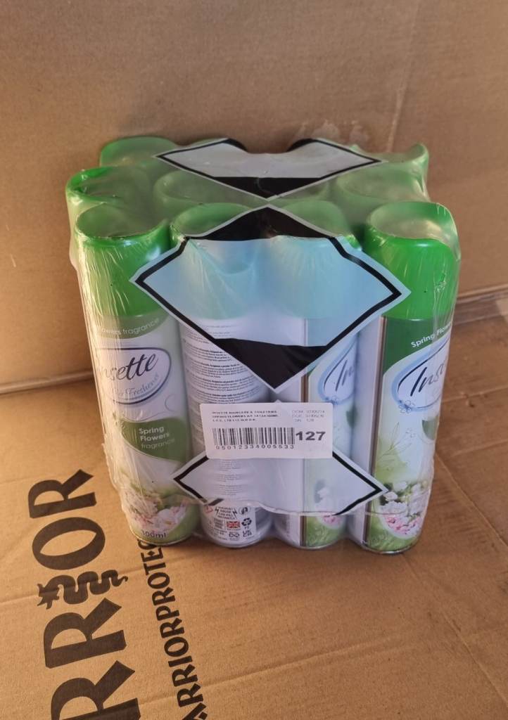 Insette Air Freshener Spring Flowers - Case of 12