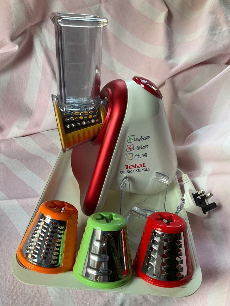 Tefal Fresh Express Food Processor with 4 Grating Cones