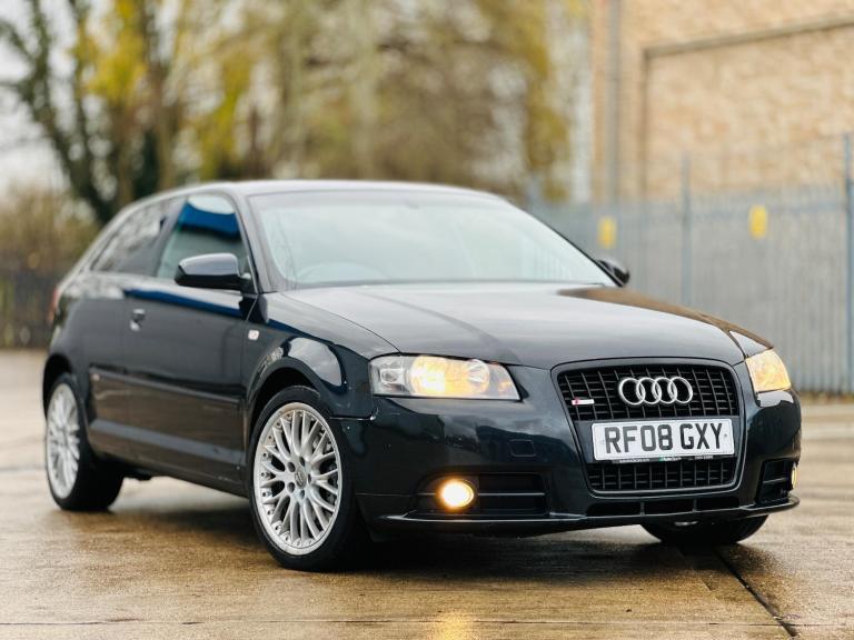 2008 Audi A3 2.0 TFSI S line 3dr HATCHBACK Petrol Manual
