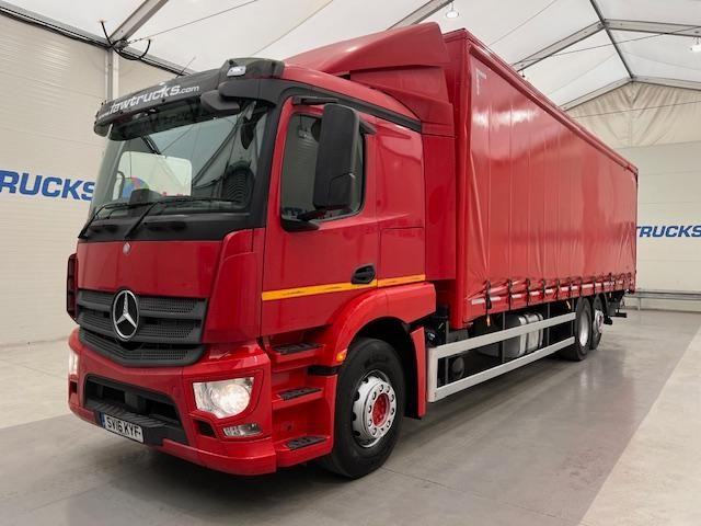 Mercedes Actros 2533 6x2 Sleeper Cab Curtainsider
