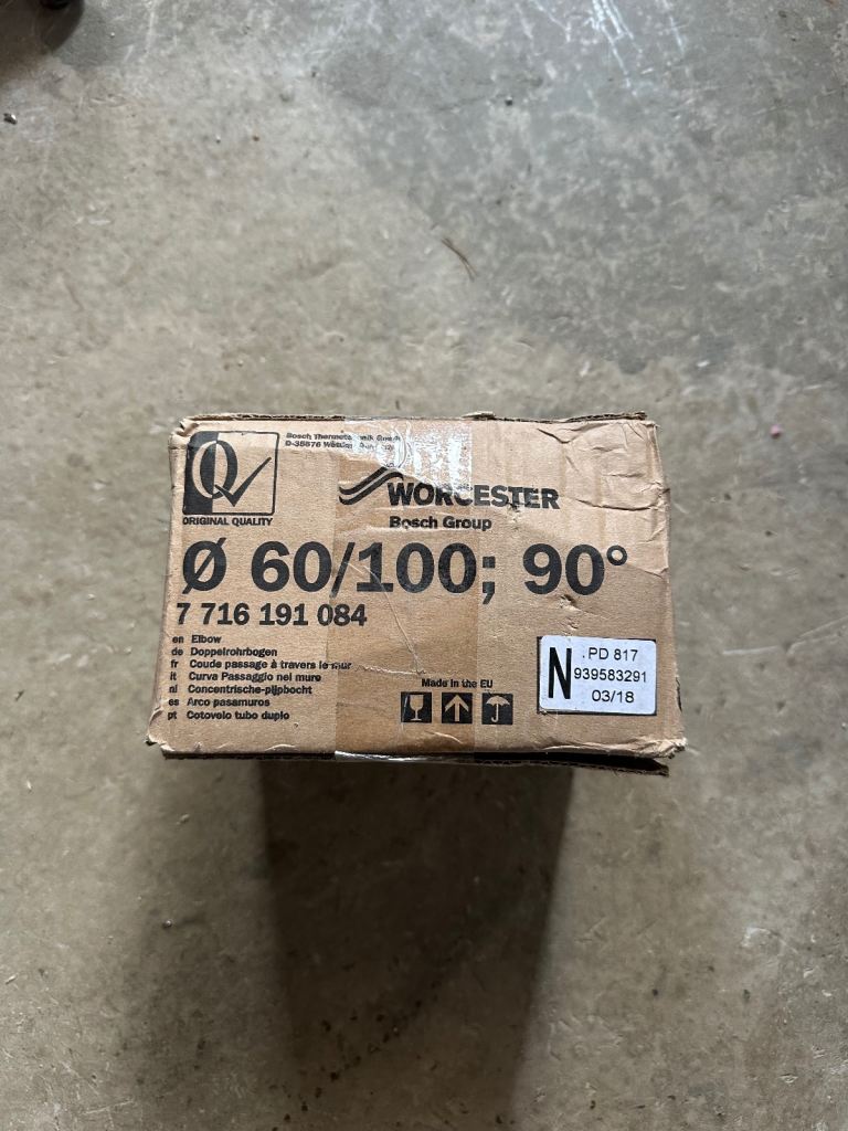 Worchester Bosch 90 degree bend