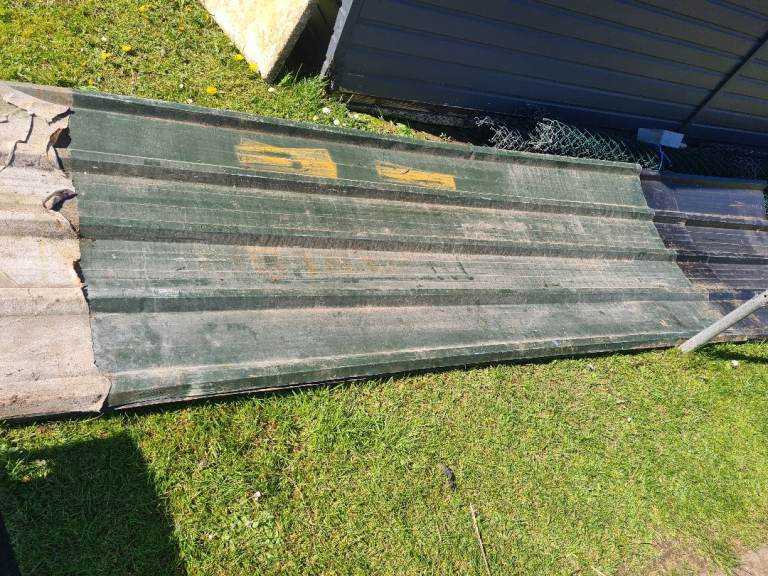 Used cladding sheets