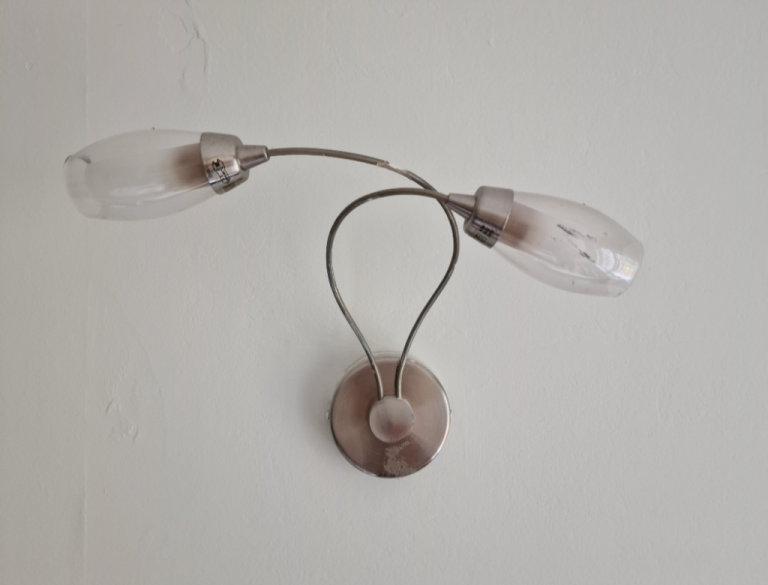 2 x wall light