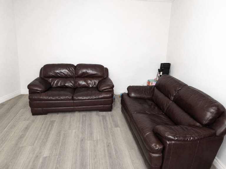 2 × 2 seater sofas