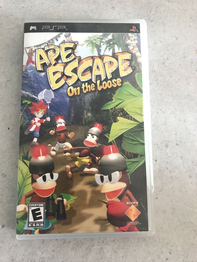 PSP game ape escape 