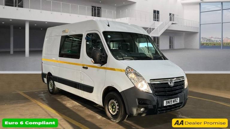 2019 Vauxhall Movano 2.3 CDTI H2 Van 130ps PANEL VAN DIESEL Manual