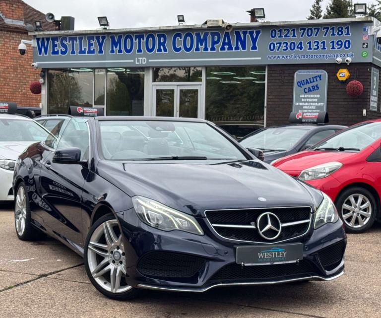2016 Mercedes-Benz E Class 2.1 E220d AMG Line Edition Cabriolet 2dr Diesel G-Tronic+ Euro 6 (s/s)...