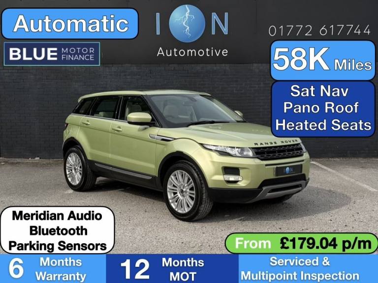 2012 Land Rover Range Rover Evoque 2.2 SD4 Prestige 5dr Auto ESTATE DIESEL Automatic