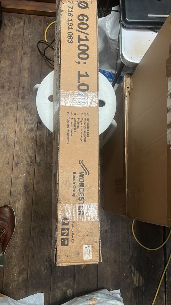 Worcester Bosch Group extension pipe