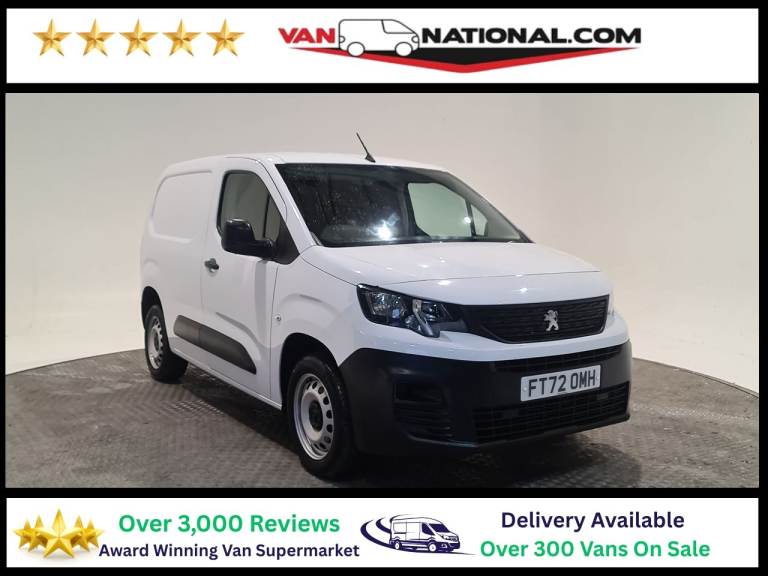 2023 Peugeot Partner 1.5 BLUEHDI 1000 PROFESSIONAL PREMIUM PLUS 100 BHP Panel Van Diesel Manual