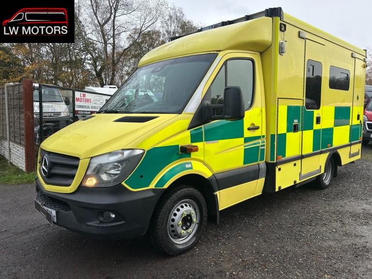 MERCEDES BENZ SPRINTER 519 CDI DIRECT EX AMBULANCE SERIVICS 2017 17 REG EURO 6