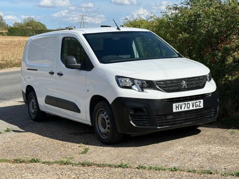 2021 Peugeot Partner 950 1.5 BlueHDi 100 S Van NO VAT PANEL VAN Diesel Manual