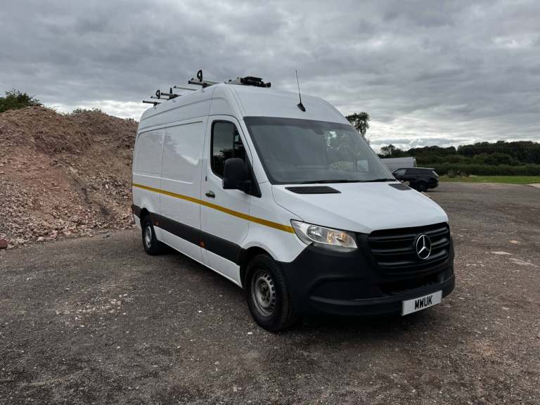 2021 Mercedes-Benz Sprinter 3.5t L2 H2 Progressive Van PANEL VAN Diesel Manual