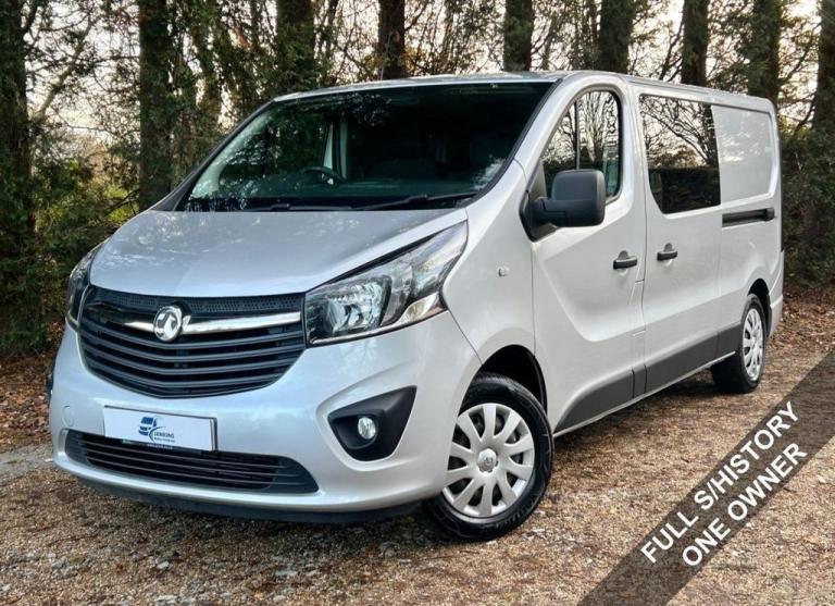 2019 VAUXHALL VIVARO Sportive LWB Double Cab Crew Van 1.6CDTi BiTurbo 1 Owner