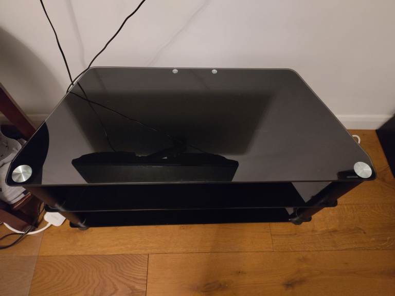Glass TV Stand