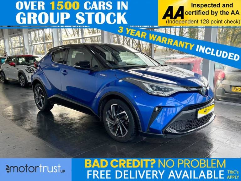 2020 Toyota C-HR 1.8 VVT-h Dynamic SUV 5dr Petrol Hybrid CVT Euro 6 (s/s) (122 ps) FULL TOYO HATC...