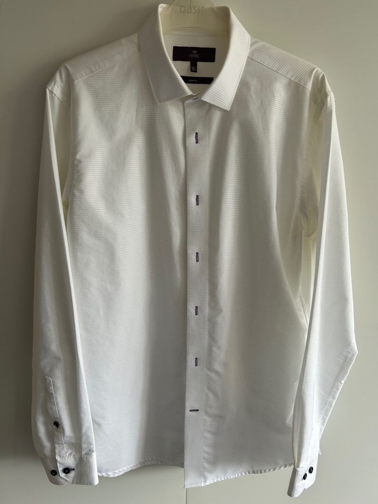 image for Men’s white shirt (NEXT)