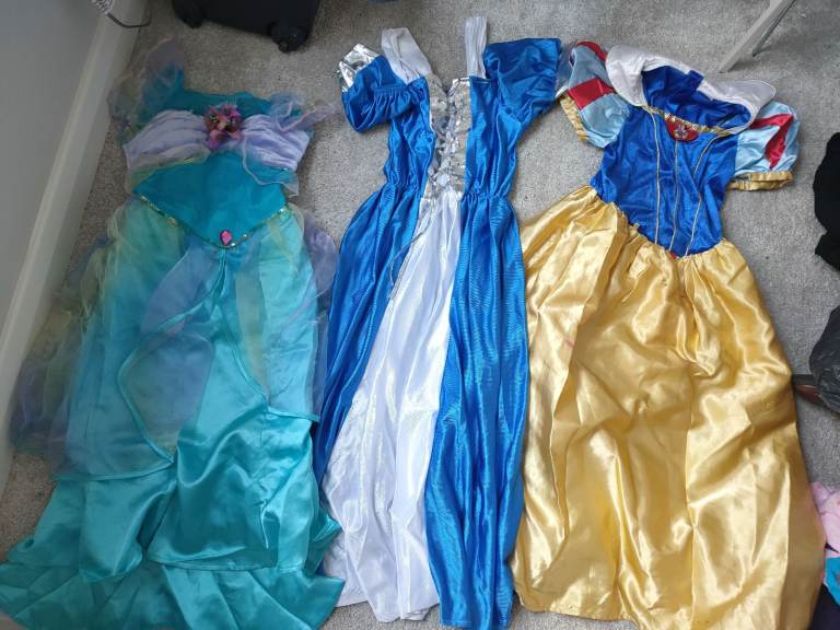 World Book Day/ Fancy Dress/Disney Little Mermaid & Snow White, Belle, Minnie Mouse Age 7-8