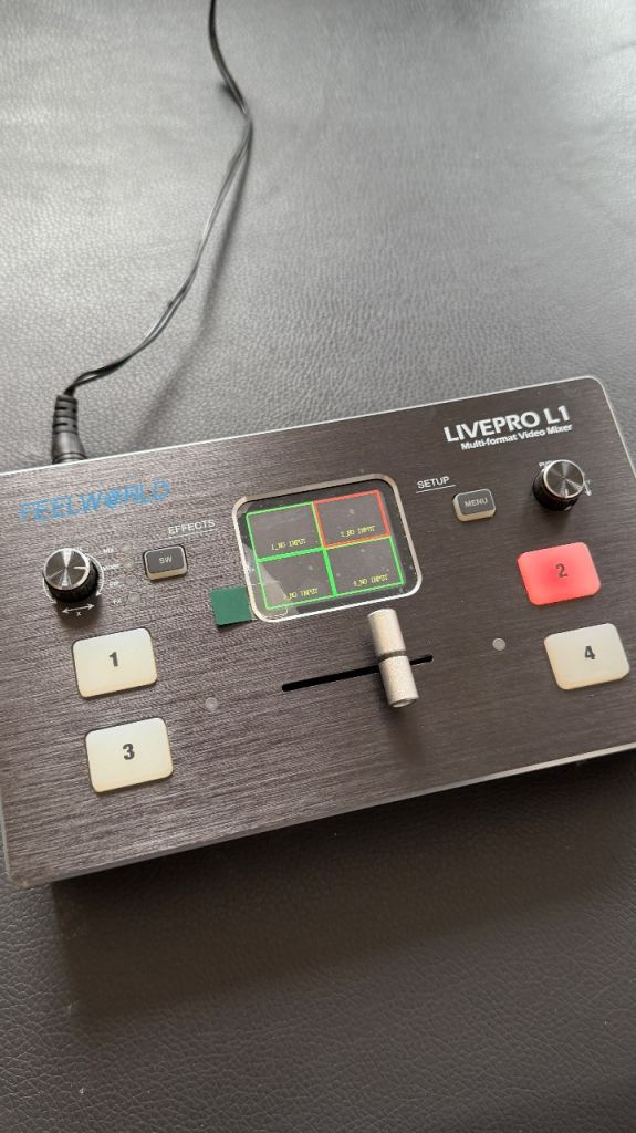 Feelworld LIVEPRO L1 Video Switcher - Good Condition  #gallus 