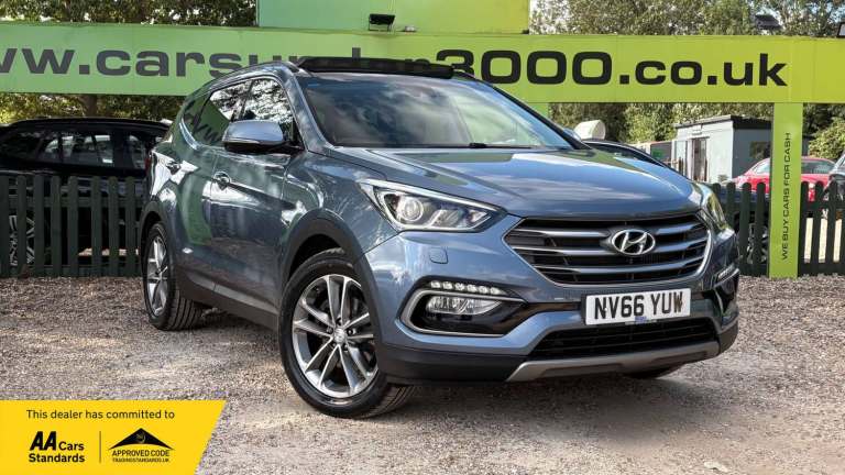 2017 Hyundai Santa Fe 2.2 CRDi Blue Drive Premium SE 5dr Auto [7 Seats] ESTATE DIESEL Automatic