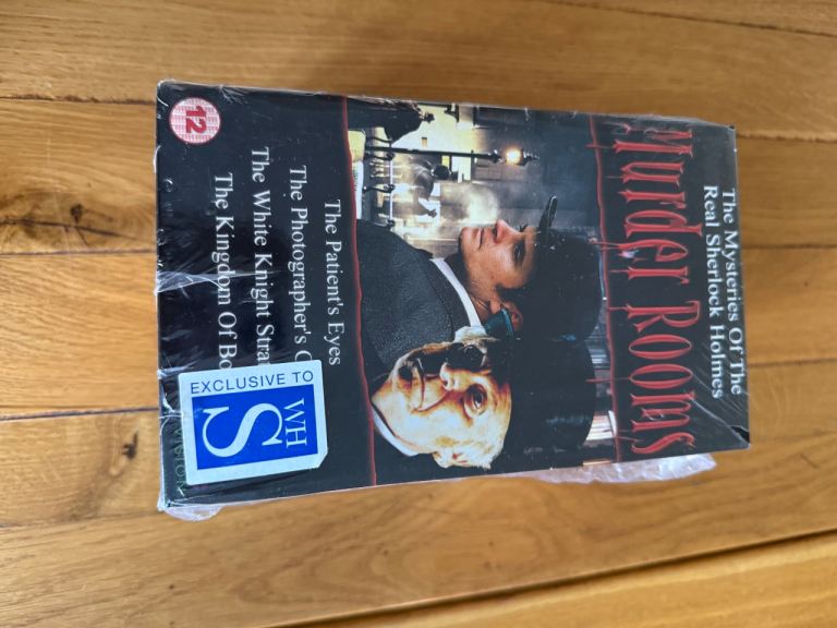 Murder Rooms The Mysteries of The Real Sherlock Holmes VHS Video Brand New