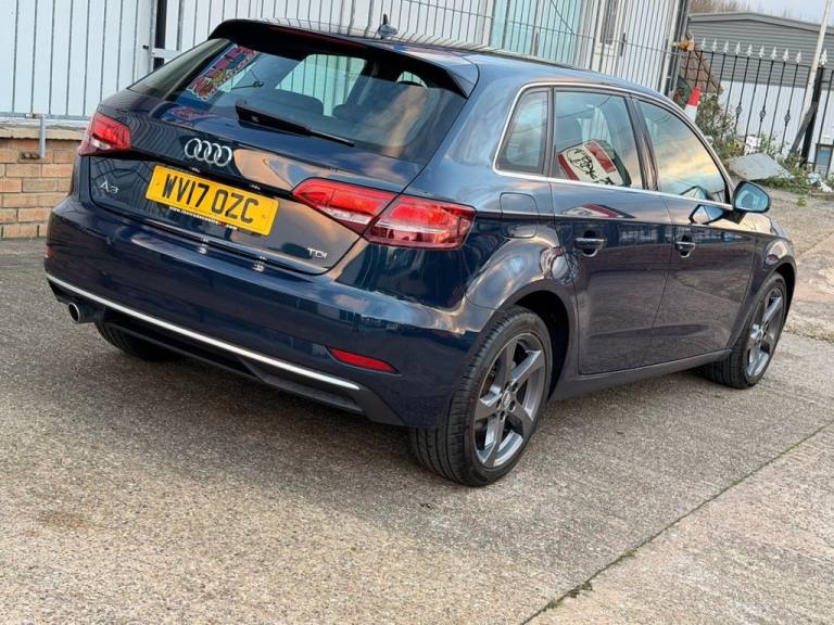 2017 17 AUDI A3 1.6 TDI SPORT SPORTBACK 5DR DIESEL MANUAL EURO 6 (S/S) (110 PS) 