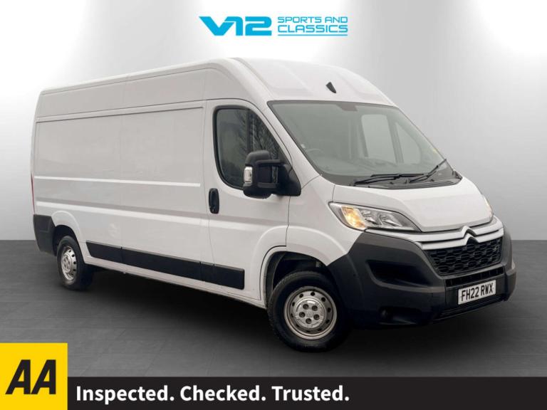 2022 Citroen Relay 2.2 BlueHDi H2 Van 140ps Enterprise PANEL VAN DIESEL Manual