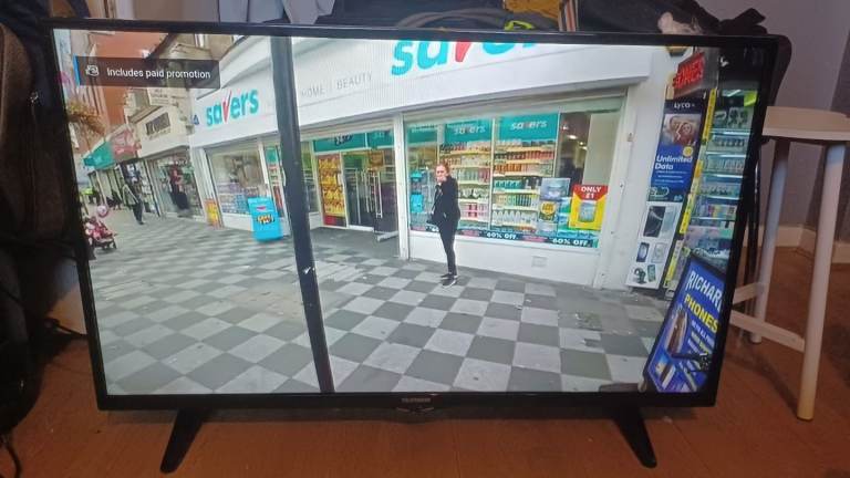 FREE DELIVERY excellent 43 TELEFUNKEN LED full HDTV 1080p freeveiw channels inbuilt 