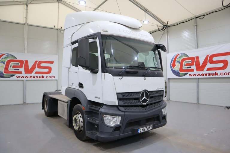 2017 (67 PLATE) Mercedes Benz Actros 1843 4x2 Euro 6 Tractor Units