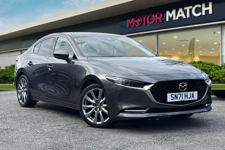 2022 Mazda Mazda3 2.0 e-SKYACTIV-X MHEV Sport Lux Euro 6 (s/s) 4dr Saloon PETROL Manual