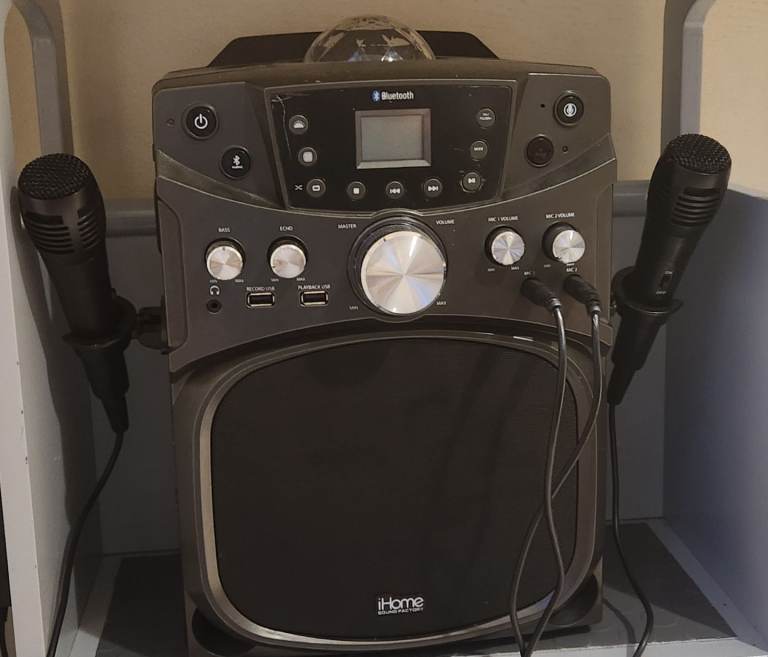 Ihome sound factory karaoke machine