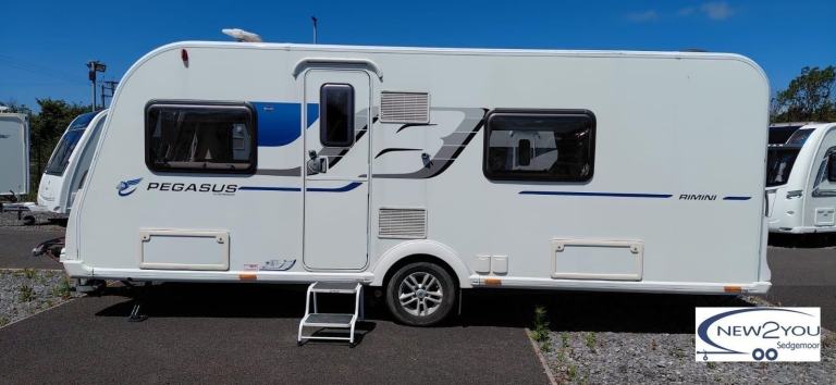2016 Bailey Pegaus Rimini 4 Berth FIXED SINGLES Caravan - STOCK J026