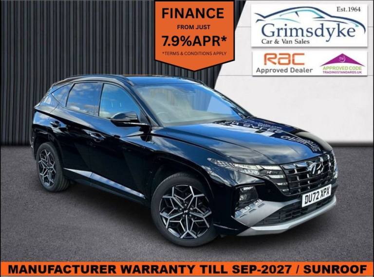 2022 Hyundai TUCSON 1.6 h T-GDi N Line S SUV 5dr Petrol Hybrid Auto Euro 6 (s/s) (230 ps) ESTATE ...