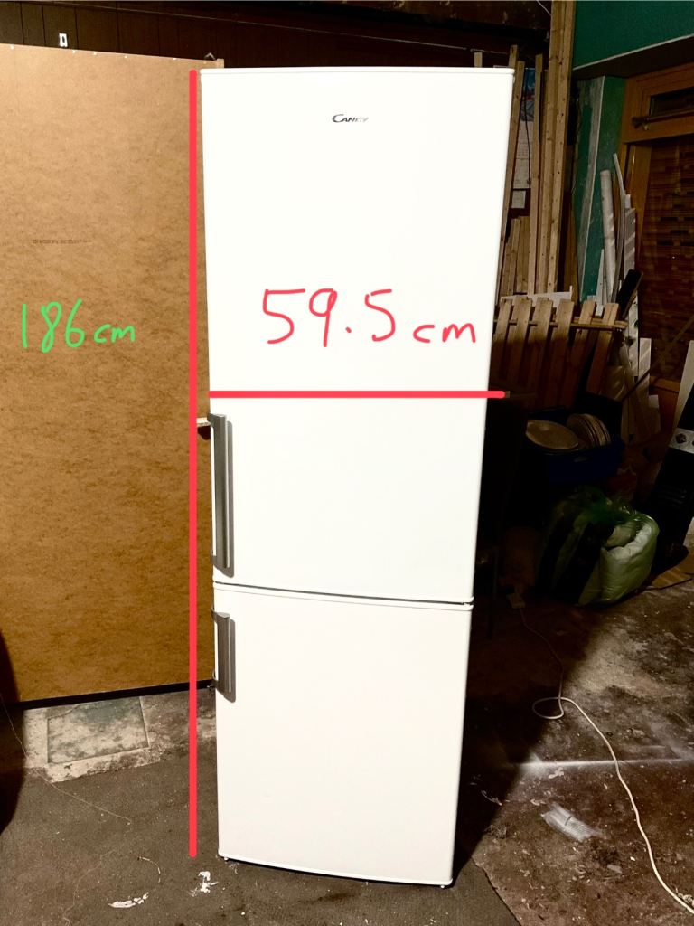 Candy fridge freezer ( frost-free )