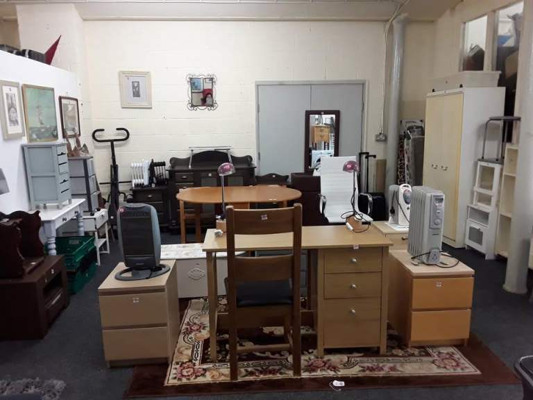 Black cast iron folding garden bistro table 2 chairs Low Cost Moves used Items STALYBRIDGE SK15 3DN