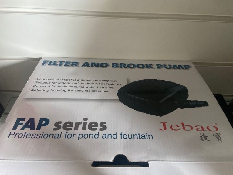 Jebao FAP series Filter and Brook Pump for Pond/Fountain